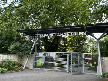 Tierpark im Hirzbrunnen-Quartier in Basel